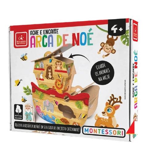 ache encaixe arca de noé montessori