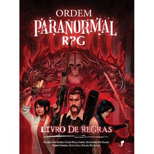 ordem paranormal rpg - livro básico