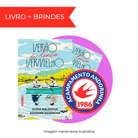 verão de lenço vermelho 1 - com brindes verão de lenço vermelho 1 - com brindes