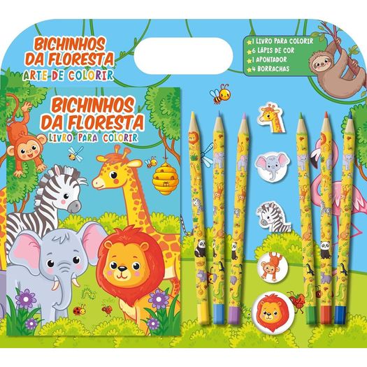 arte de colorir - bichinhos da floresta arte de colorir - bichinhos da floresta