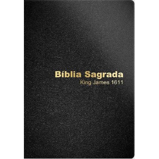 bíblia king james 1611 - semi luxo - cálamo e canela
