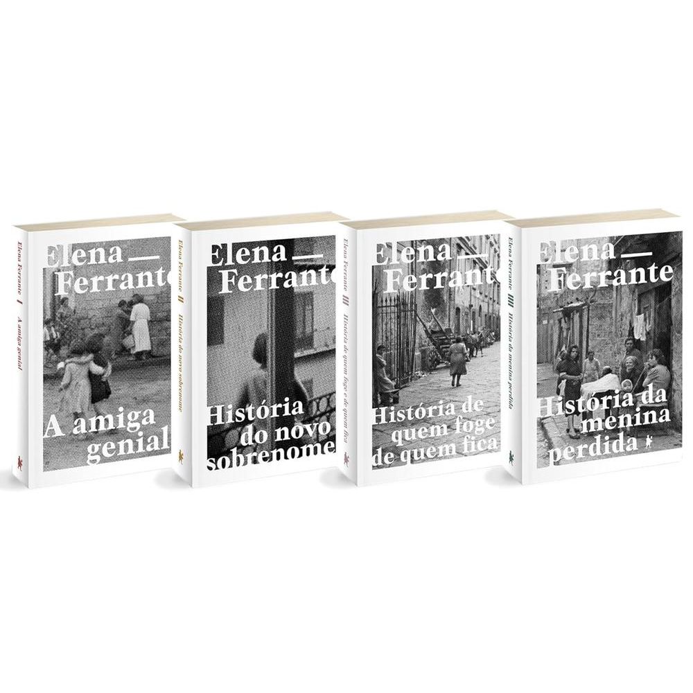 Box Tetralogia Napolitana - Série A Amiga Genial - Livrarias Curitiba