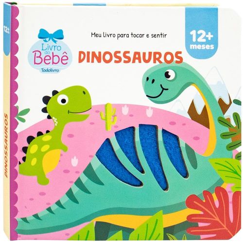 meu livro para tocar e sentir: dinossauros