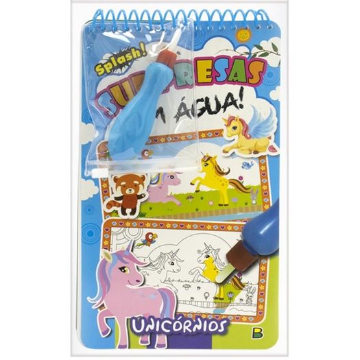 surpresas com água: unicórnios surpresas com água: unicórnios