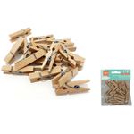 mini pregador de madeira natural 3,5cm com 20 peças multi mini pregador de madeira natural 3,5cm com 20 peças multi