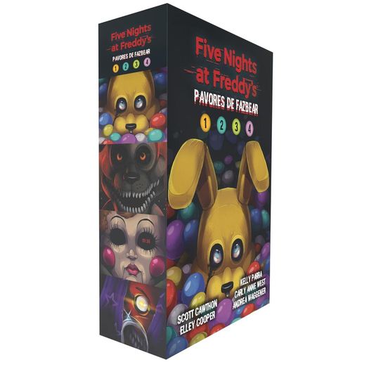 box pavores de fazbear 1 ao 4 box pavores de fazbear 1 ao 4
