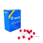 alfinete para mapas n1 vermelho 50un alfinete para mapas n1 vermelho 50un