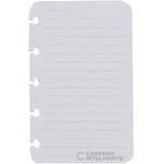 refil para caderno inteligente pequeno pautado 50 folhas 120g inteligine refil para caderno inteligente pequeno pautado 50 folhas 120g inteligine