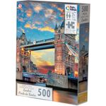 quebra-cabeça 500 peças londres ponte do tâmisa quebra-cabeça 500 peças londres ponte do tâmisa