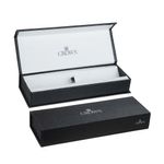 caneta esferográfica regent preta e prata crown caneta esferográfica regent preta e prata crown