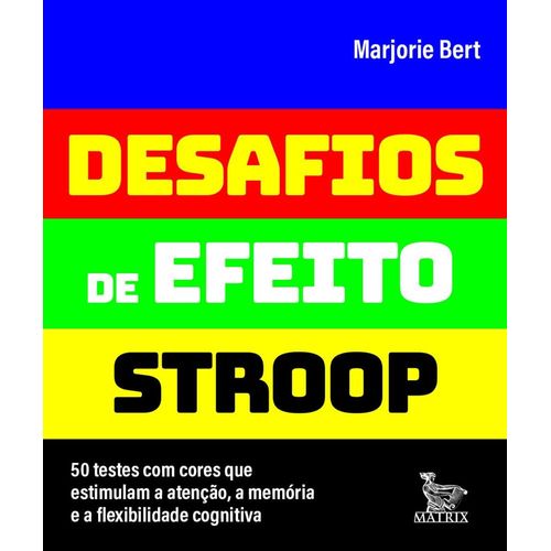 desafios de efeito stroop