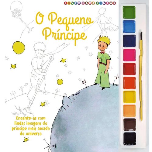 o pequeno príncipe livro para pintar com aquarela - 02ed