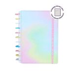 caderno inteligente 140 folhas grande candy splash linhas brancas special edition