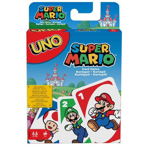 jogo de cartas uno super mario bros mattel