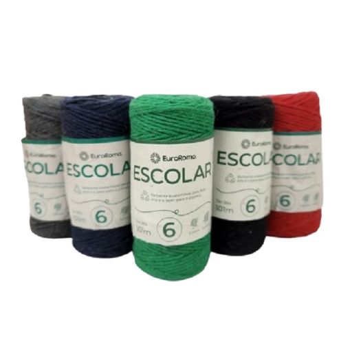 barbante escolar colorido sortido 101 metros barbante escolar colorido sortido 101 metros