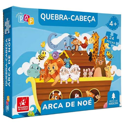 quebra-cabeça 24 peças arca de noé