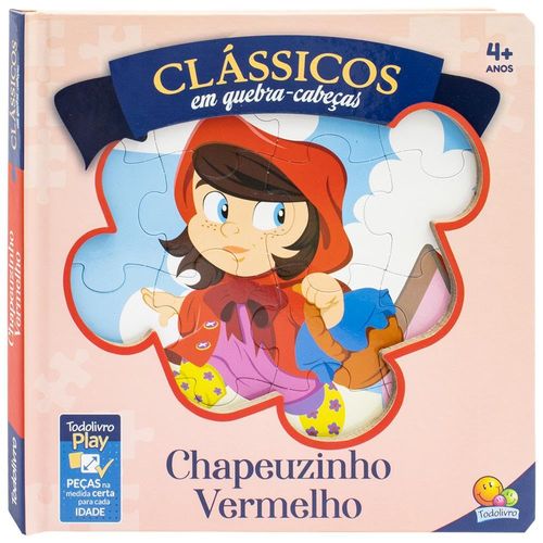 clássicos em quebra-cabeças - chapeuzinho vermelho