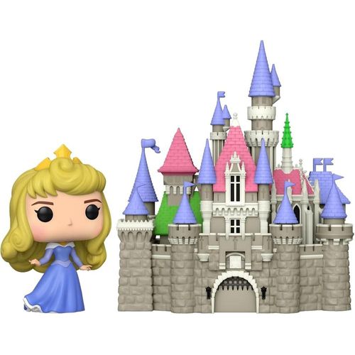 disney princess - aurora with castle (29) - funko