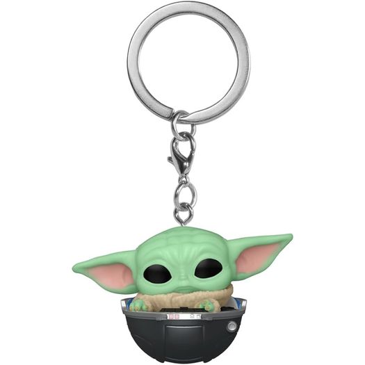 chaveiro star wars - the mandalorian - grogu - funko pocket pop