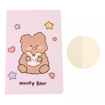 caderno de anotações honey bear a5 32 folhas caderno de anotações honey bear a5 32 folhas