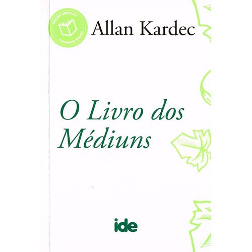 o livro dos médiuns - bolso brilho