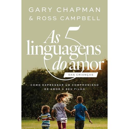 as cinco linguagens do amor das crianças  - nova capa