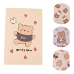 caderno de anotações honey bear a5 32 folhas caderno de anotações honey bear a5 32 folhas