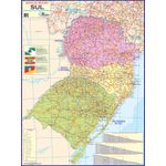 mapa da regiao sul politico rodoviario megamapas mapa da regiao sul politico rodoviario megamapas