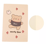 caderno de anotações honey bear a5 32 folhas caderno de anotações honey bear a5 32 folhas