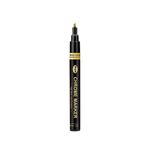 caneta artísica liquid chrome 1mm dourado art walker