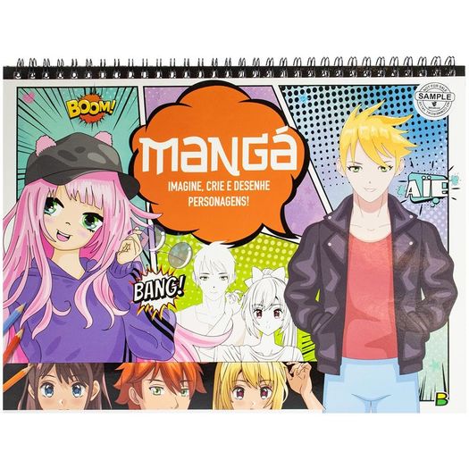 mangá - imagine e crie: laranja mangá - imagine e crie: laranja