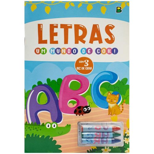 um mundo de cor! letras