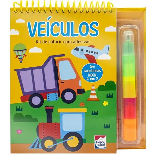 livrinho 4 em 1: veículos
