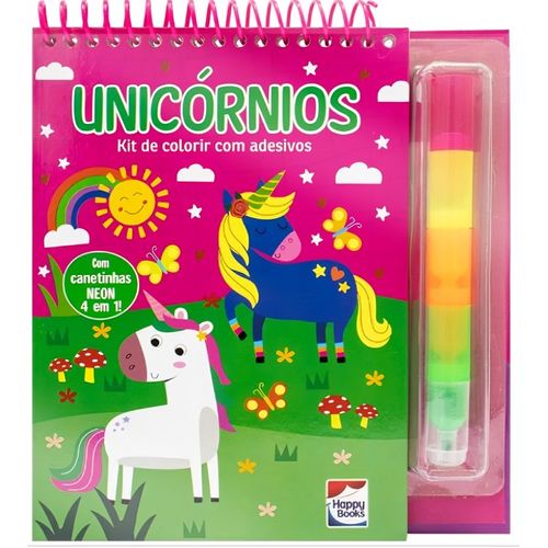 livrinho 4 em 1: unicórnios