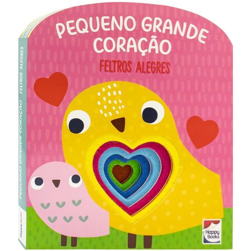 feltros alegres: pequeno grande coração