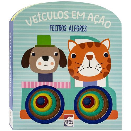 feltros alegres: veículos em ação
