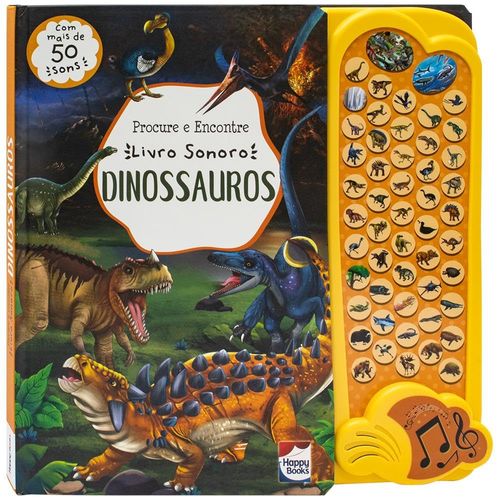 procure e encontre: dinossauros