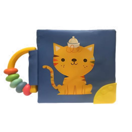 meu livro macio com chocalho e mordedor: gato meu livro macio com chocalho e mordedor: gato