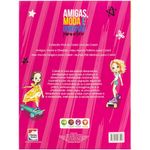 viva as cores! livro de colorir: amigas, moda e diversão