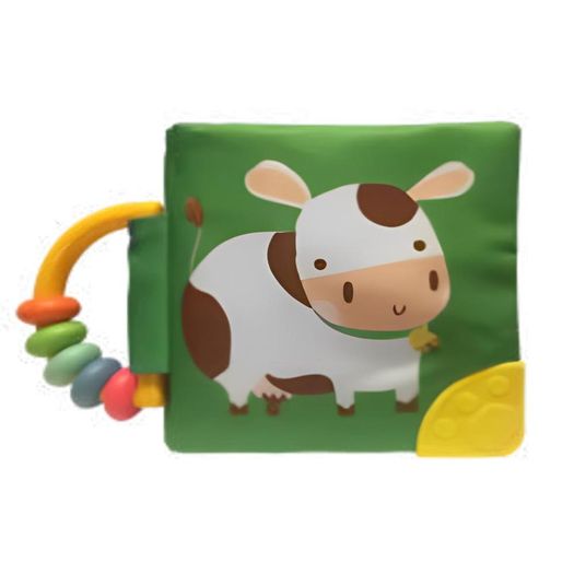 meu livro macio com chocalho e mordedor: vaca meu livro macio com chocalho e mordedor: vaca