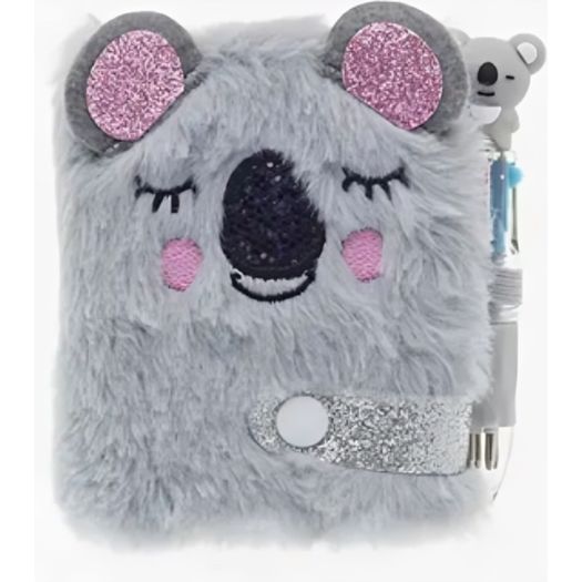 caderno coala mini love fantasy com caneta caderno coala mini love fantasy com caneta