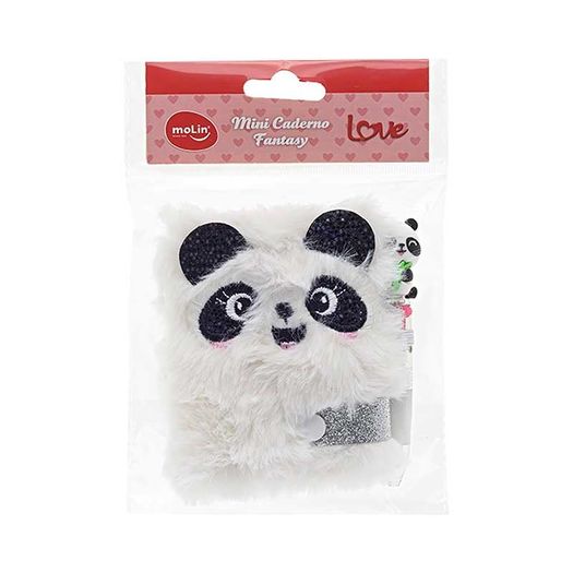 caderno panda mini love fantasy com caneta 4 cores caderno panda mini love fantasy com caneta 4 cores