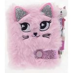 caderno gato mini love fantasy com caneta caderno gato mini love fantasy com caneta