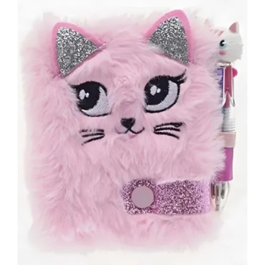 caderno gato mini love fantasy com caneta caderno gato mini love fantasy com caneta