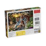 quebra-cabeça mini 500 peças tigres quebra-cabeça mini 500 peças tigres