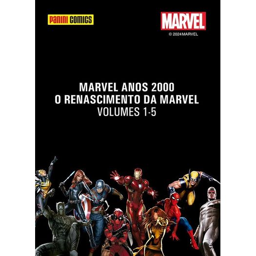 box anos 2000 - o renascimento da marvel 1 box anos 2000 - o renascimento da marvel 1