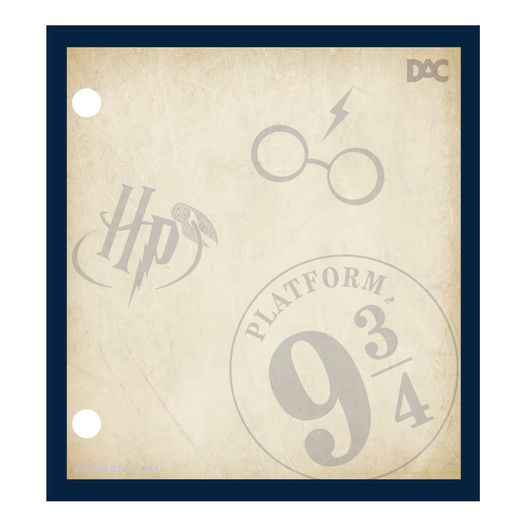 refil para caderno fichário mini harry potter refil para caderno fichário mini harry potter