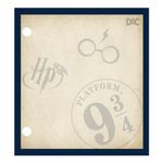 caderno fichário mini 80 folhas harry potter