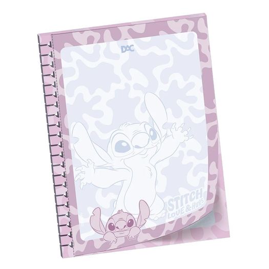 papel de carta para caderno smart universitário 48 folhas stitch