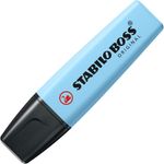 marca texto stabilo azul nevoa pastel